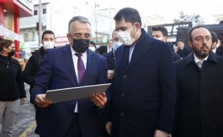 Bakan Kurum, Nevşehir'de ziyaretlerde bulundu