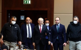 CHP Genel Başkanı Kılıçdaroğlu, gazetecilerle bir araya geldi