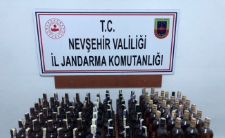 Nevşehir'de sahte içki operasyonu