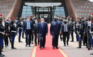 Cumhurbaşkanı Erdoğan, Kongo Demokratik Cumhuriyeti'nden Senegal'e gitti