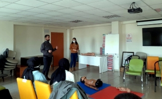 Kırşehir'de AFAD gönüllülerine ilk yardım eğitimi