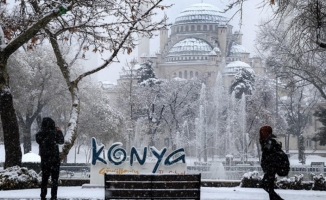 Konya'nın 15 ilçesinde kar nedeniyle uzaktan eğitim yapılacak
