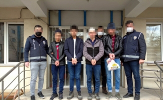 Nevşehir'de yurda kaçak yollarla giren 4 yabancı uyruklu yakalandı
