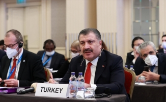 Bakan Koca, Avrupa Bölgesi Göç ve Sağlık Yüksek Düzeyli Toplantısı'nda konuştu