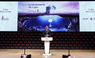 Bakan Kurum: Türkiye tatlı su kaynakları bakımından 'su stresi' yaşayan ülkeler arasında