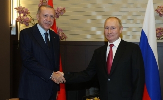 Cumhurbaşkanı Erdoğan yarın Rusya Devlet Başkanı Putin'le görüşecek