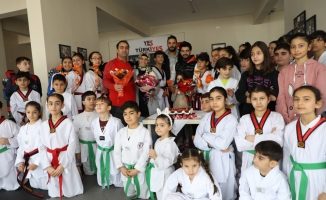 Melikgazi Belediyesi Spor Kulübü sporcuları, başarılarını kutladı