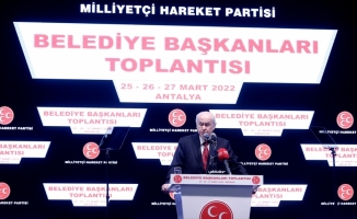 MHP'nin Antalya'daki belediye başkanları toplantısı sona erdi