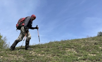 'Anadolu Parsı' unvanı için 58'inci tırmanışını Küre Dağları'nın zirvesine yaptı