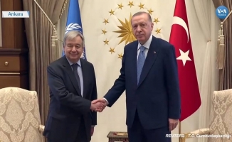 BM Genel Sekreteri Guterres Ankara'da