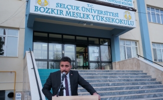 Bozkır'da üniversite öğrencileri iftarda buluştu