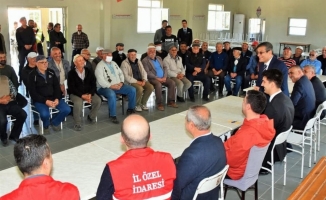 Kırıkkale Valisi Tekbıyıkoğlu, beton yol çalışmasını inceledi