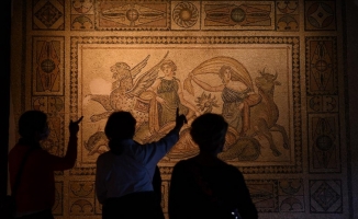 Zeugma Mozaik Müzesi'nde 'bahar' bereketi