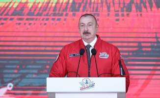 Aliyev: Türkiye ile Azerbaycan'ın birliği, halklarımız için başlıca yol haritasıdır