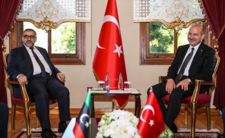Bakan Soylu, Libya Devlet Yüksek Konseyi Başkanı Mişri ile görüştü