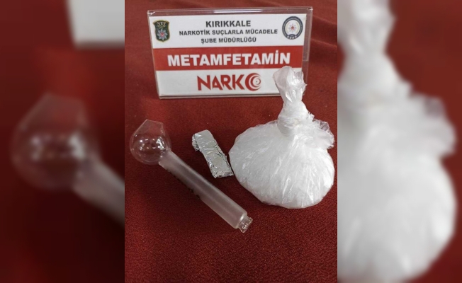 Kırıkkale'de uyuşturucu ticareti iddiasıyla 1 şüpheli tutuklandı