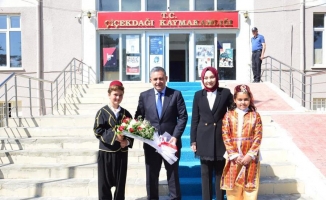 Kırşehir Valisi Buhara, Çiçekdağı ve Akçakent ilçelerinde incelemede bulundu