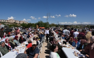 Yahşihan Belediyesi birlik ve beraberlik yemeği verdi