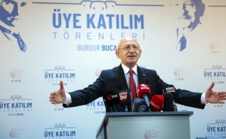 CHP Genel Başkanı Kılıçdaroğlu, üye katılım töreninde konuştu: