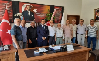 Beypazarı Milli Eğitim Müdürlüğüne atanan Cengiz Yılmaz'a ziyaret