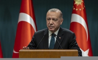 Cumhurbaşkanı Erdoğan'dan şehit askerler Otal ve Taşyürek'in ailelerine taziye mesajı