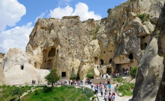 Kapadokya'daki müze ve ören yerlerini bayram tatilinde 83 bin 766 kişi ziyaret etti