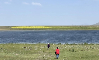 Sarıkamış'taki Asboğa Gölü ziyaretçilerini bekliyor