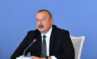 Aliyev'den Cumhurbaşkanı Erdoğan'a Gaziantep'teki kaza dolayısıyla taziye mesajı