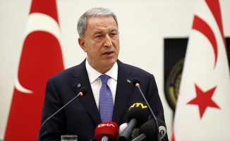 Bakan Akar: Türkiye Cumhuriyeti, Kıbrıs'taki garantörlük görevini eksiksiz şekilde yerine getirmeyi sürdürecek