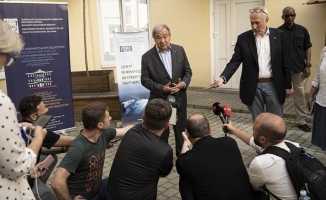 BM Genel Sekreteri Guterres, Lviv'i ziyaret etti