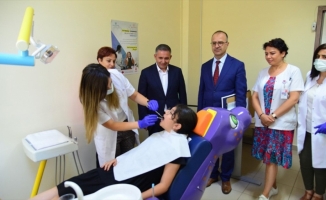 Kırşehir'de 'aile diş hekimleri' çocuklar için mesaiye başladı