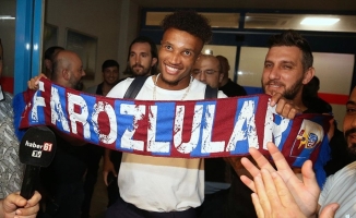 Trabzonspor'un transfer görüşmesi yaptığı Gbamin, Trabzon'a geldi
