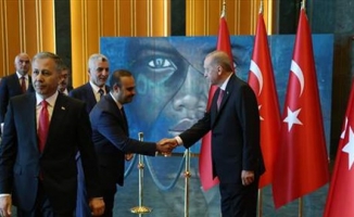 Cumhurbaşkanı Erdoğan, 30 Ağustos Zafer Bayramı tebriklerini kabul etti