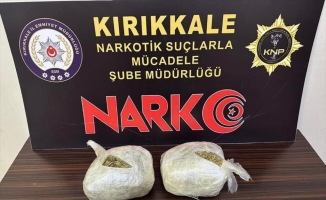Kırıkkale'de kargo aracında 2 kilo 194 gram uyuşturucu bulundu