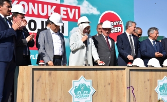 AK Parti Grup Başkanvekili Zengin Aksaray'da Konukevi temel atma törenine katıldı