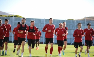 Sivasspor, MKE Ankaragücü maçı hazırlıklarını sürdürdü