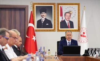 Bakan Yerlikaya başkanlığında terörle mücadele konulu videokonferans toplantısı yapıldı