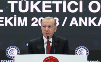 Cumhurbaşkanı Erdoğan, 26. Geleneksel Tüketici Ödülleri Töreni'nde konuştu