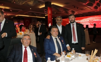 Kayseri'de Türkiye Cumhuriyeti'nin 100. yılı resepsiyonu düzenlendi
