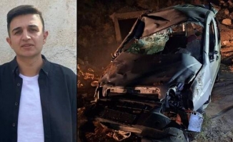 Kayseri'de şarampole devrilen araçtaki 1 kişi öldü