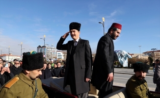 Büyük Önder Atatürk'ün Sivas'tan ayrılışının 104. yılı dolayısıyla kentte tören düzenlendi