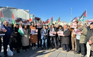 Kırşehir ve Kayseri'de İsrail'in Gazze'ye yönelik saldırıları protesto edildi