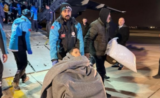 GAZZELİ 85 hasta ve yaralı Türkiye'ye getirildi