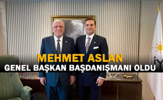 İYİ Parti'de Mehmet Aslan Genel Başkan Başdanışmanı Oldu