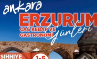 Ankara Erzurum Cağ Kebabı ve Gastronomi Günleri Başlıyor