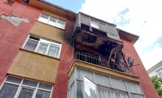 Ankara'da korkutan yangın, 1 kişi hastaneye kaldırıldı